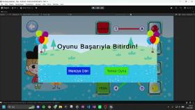 ÇOCUKLAR İÇİN YAPILMIŞ BASİT BİR RENK EŞLEŞTİRME OYUNU