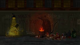 Pixel Art Oyun Sahnesi