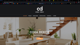 Odea Dekor Web Site Çalışması