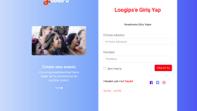 Sign in - Sign up Form