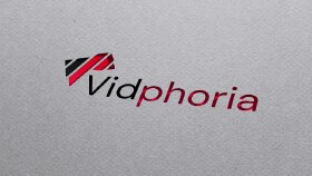 Vidphoria Video Editing Ajansı Logo Tasarımı