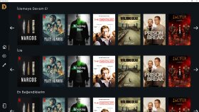 Dizi/Film platformunun masaüstü yazılımı