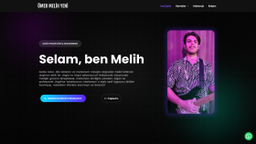🎧 Melih Bey’in Yeni Sitesi – Ses ve Stil Bir Arada