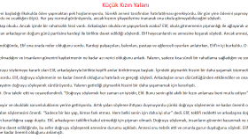 çocuklar için masal