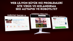 WebLejyon.com Hızlandırma ve Genel Bakım