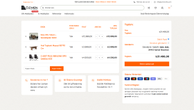 e-ticaret web sitesi çalışması