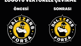 LOGOYU VEKTÖRELE ÇEVİRME