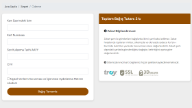 Online Bağış Sistemi & Albaratürk Bankası Sanalpos Kurulumu