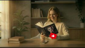 Yapay Zeka İle Kitap Reklam Çalışması
