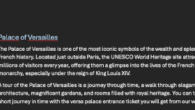 Palaca of Versailles