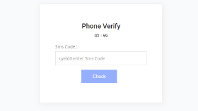 Giriş Ekranı için SMS Entegrasyonu