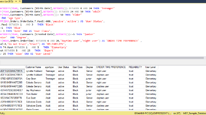 sql verilerinizi yönetir ve raporlarım