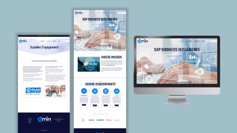 e-min.de – Kurumsal Web Sitesi Tasarımı