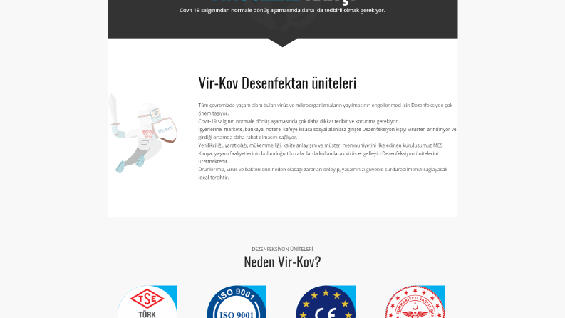 Virkov - Responsive Sorun Giderme