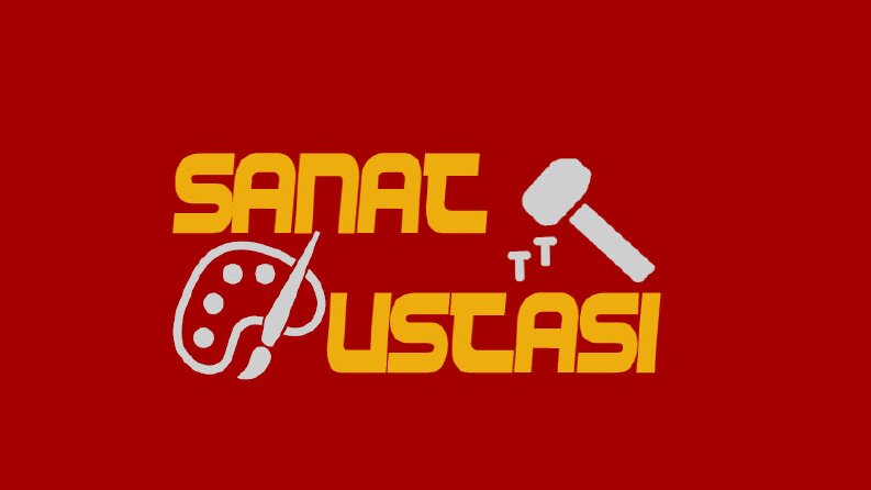 @sanat.ustasi için tasarlanan logo