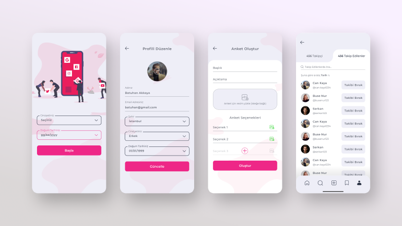 UI/UX Tasarımı