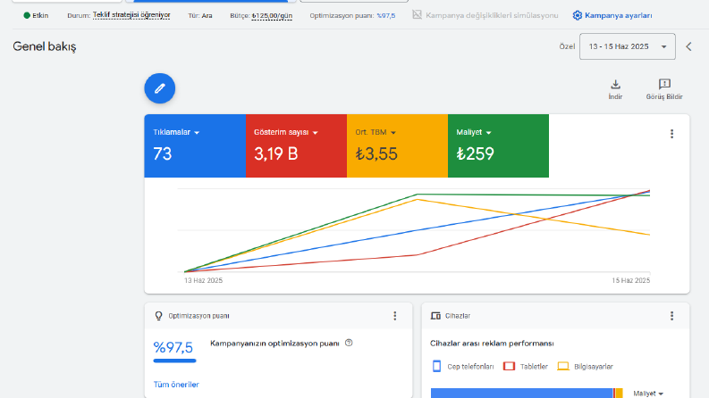 Google Ads Arama Ağı Reklamı