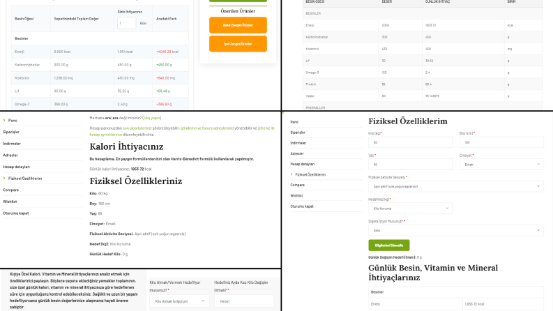 Woocommerce Besin İhtiyaçları - Kodlama