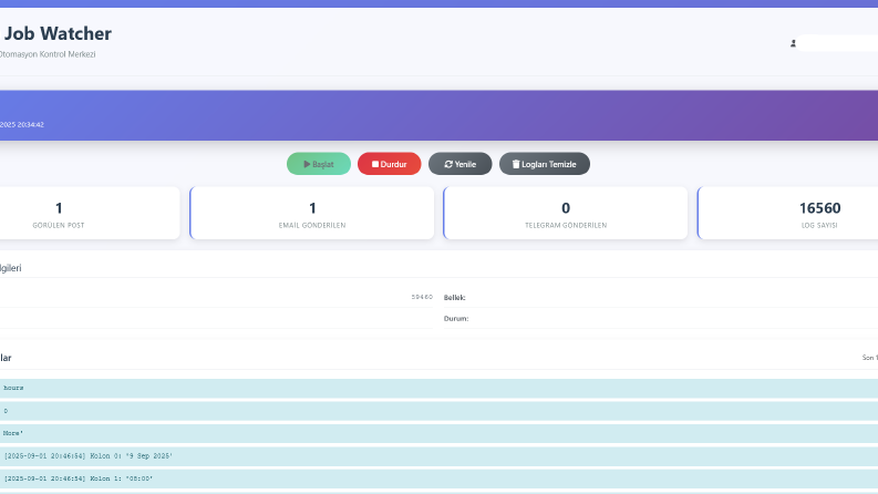 Web Scrapping Job Watcher