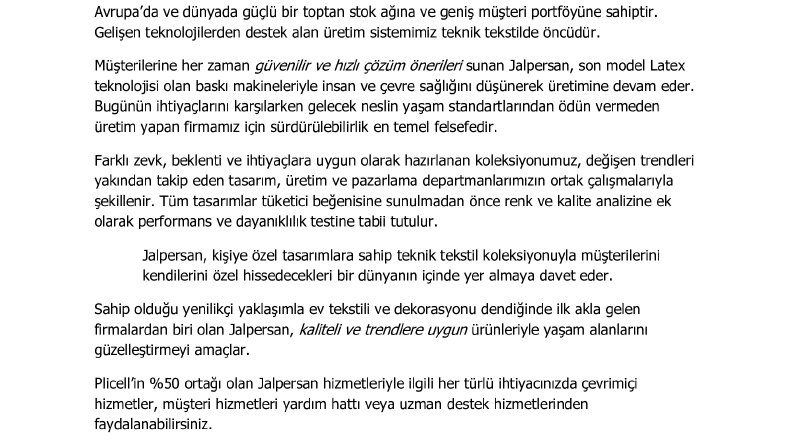 Web Sitesi Hakkımızda-Neden Biz ve Ürünler Sayfaları 