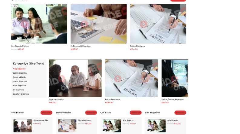 Bidoluvideo Dijital Ürün E-ticaret Sitesi