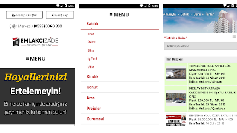 Mobil Uygulamalar