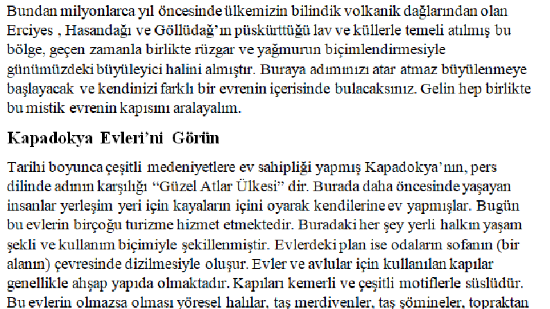 Kapadokya Gezi Rehberi