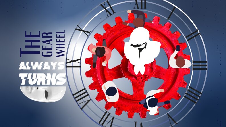 Soyut Denge Afiş Tasarımı
