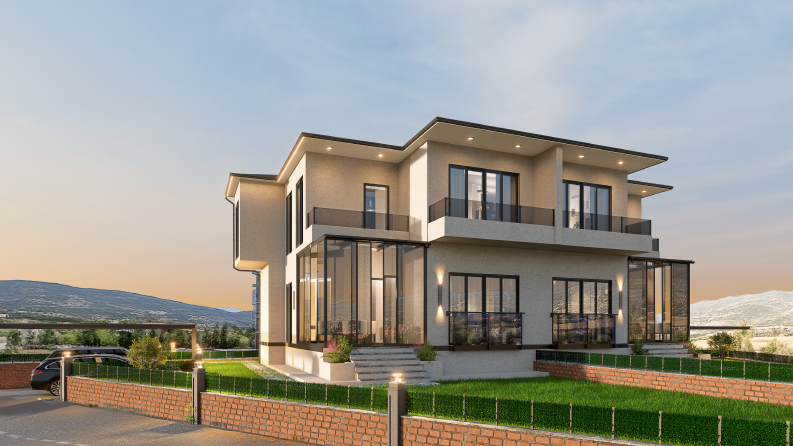 Dış Mekan Render Tasarımı