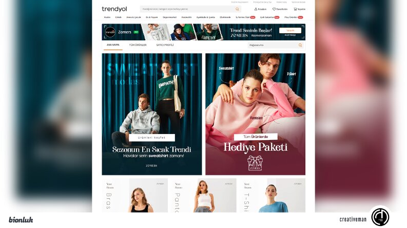 Trendyol Mağaza Tasarımı