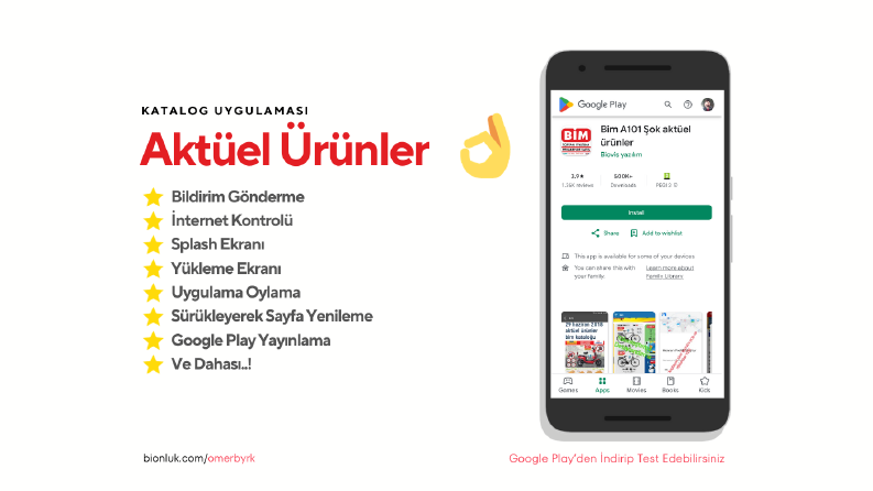 Bim A101 Şok Aktüel Ürünler - Katalog Uygulaması