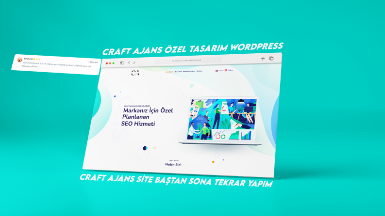 CraftAjans - WordPress Site Tasarımı