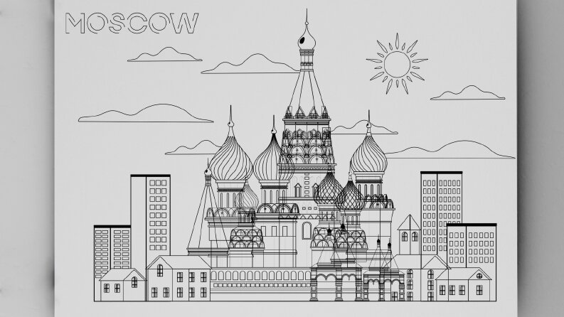 Line art çizim