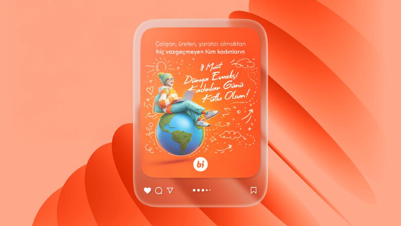 Bionluk 8 Mart Post Tasarımı