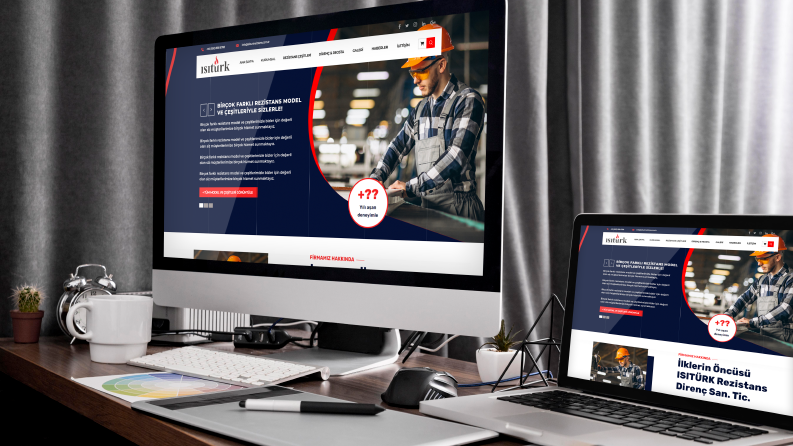 Isıtürk Rezistans Yeni Web Site Tasarım Çalışması