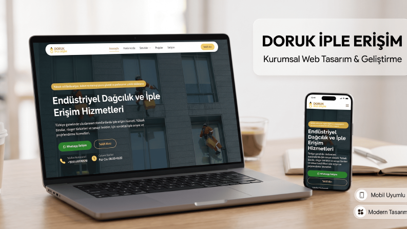Doruk İple Erişim | Kurumsal Web Sitesi & İletişim Altyapısı