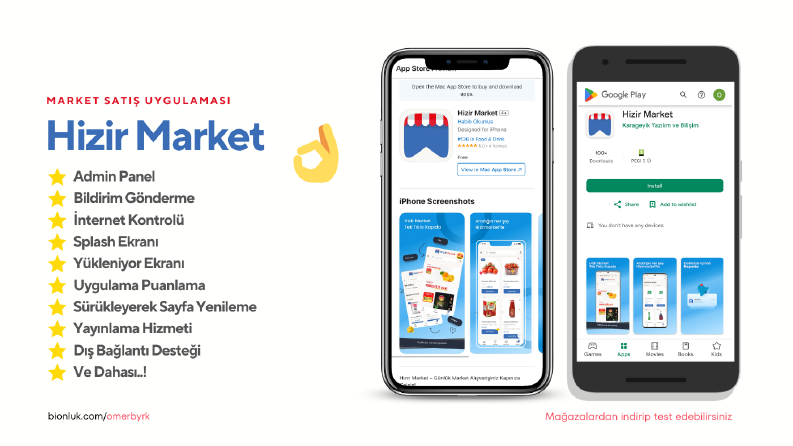 Hizir Market - Market Satış Uygulaması
