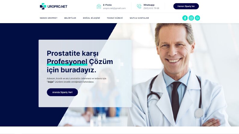 Online Ürün Tanımı ve Sipariş Web Sitesi