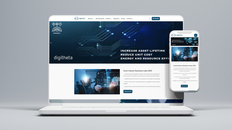 Digitheta - Anahtar Teslim Kurumsal Web Sitesi