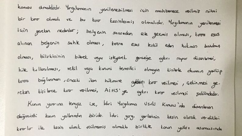 İdari Yargılama Hukuku Araştırma Yazısı