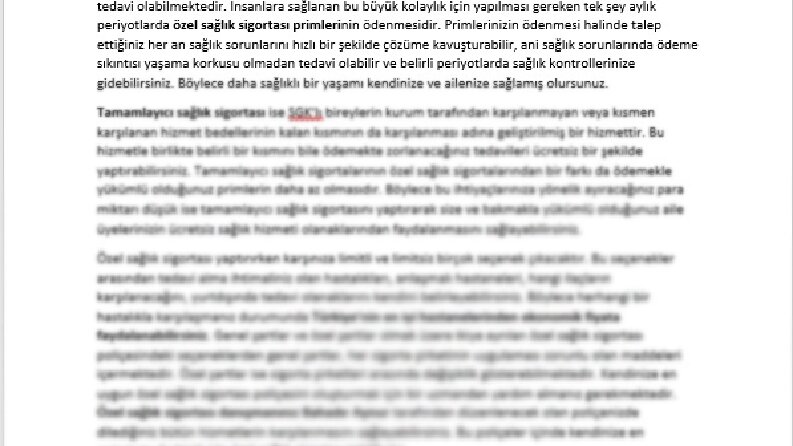 Web Sitesi İçeriği