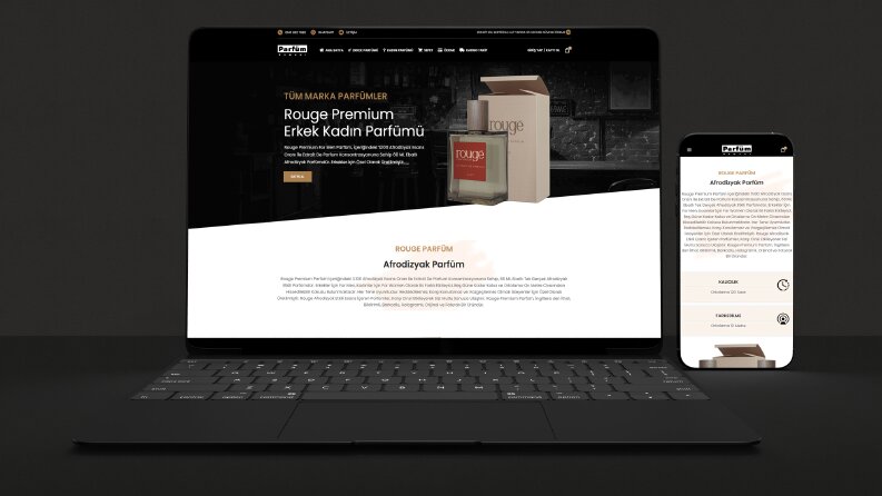 Parfüm Uzmanı - Anahtar Teslim E-ticaret Sitesi
