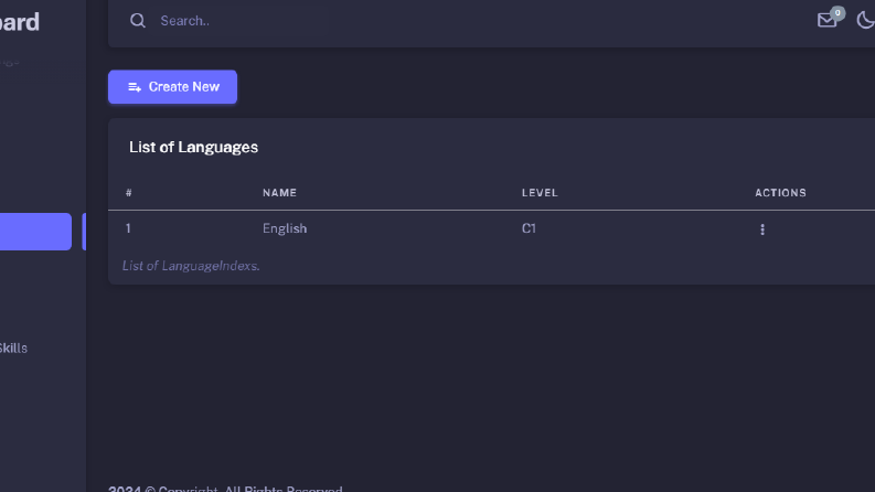 3 adet .Net core 8 ile geliştirilmiş admin panelli site