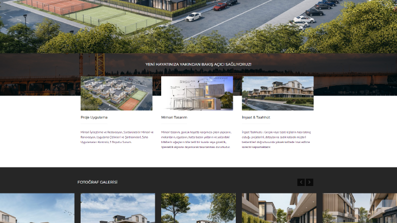 Bereket İnşaat - Wordpress Düzenlemeleri