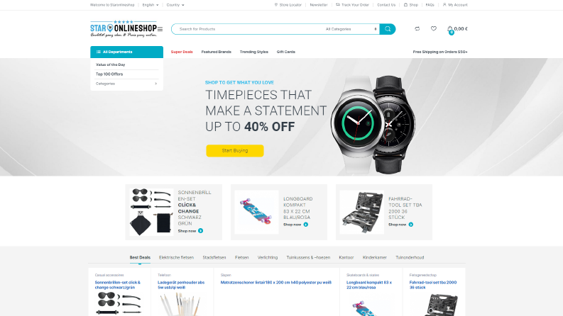 Wordpress Gelişmiş E-Ticaret Tasarımı