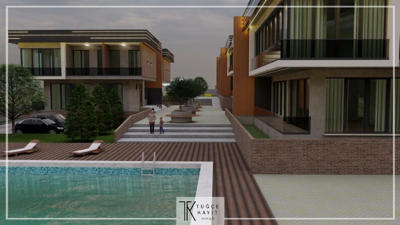 Cephe Tasarımı, Çevre Düzeni Modelleme ve Render Çalışması