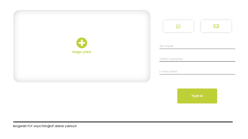 Web sitesi için Form ve Logo Carousel tasarımı