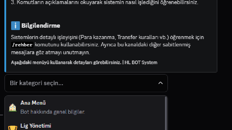 Gelişmiş Discord Haxball & Ekonomi Yönetim Sistemi