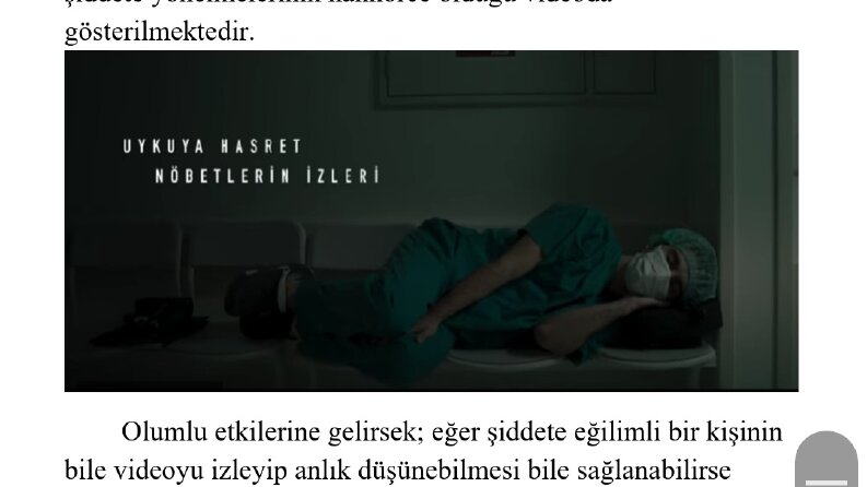 Güncel Kamu Spotları Yorumlama- Metin yazısı