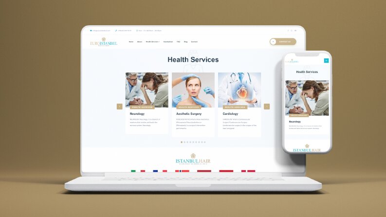 Euro Istanbul Medical Co - Anahtar Teslim Web Sitesi